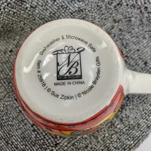 SUE ZIPKIN Ceramic DAUGHTER Coffee Mug A Daughter Is A Gift Of Love (C22) - Picture 9 of 9